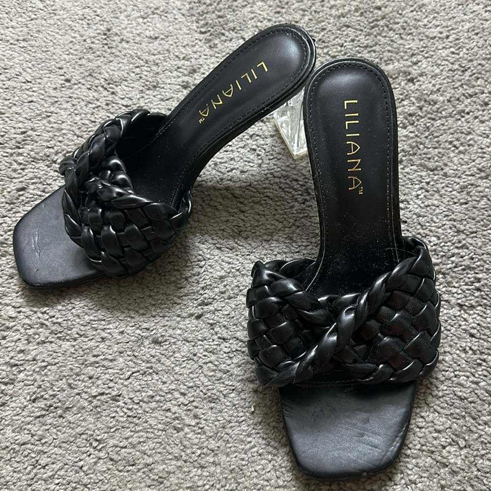 Black heels
